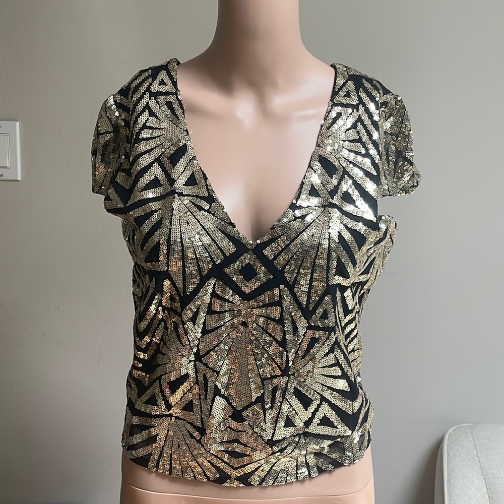 Windsor sequin top